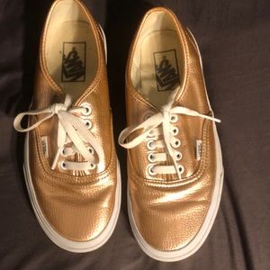 Rose Gold Colored Vans